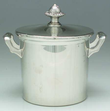 Colonial (Pewter, Hollowware) Ice Bucket & Lid