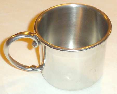 Colonial (Pewter, Hollowware) Baby Cup