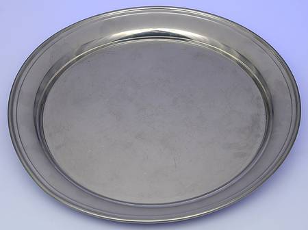 Colonial (Pewter, Hollowware) Round Tray