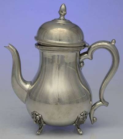 Colonial (Pewter, Hollowware) Tea Pot