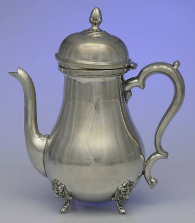 Colonial (Pewter, Hollowware) Coffee Pot