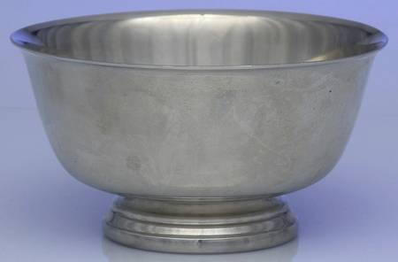 Colonial (Pewter, Hollowware) 6" Paul Revere Bowl