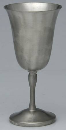 Colonial (Pewter, Hollowware) Water Goblet