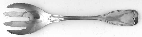 Klassich Faden (Stainless) Solid Salad Serving Fork