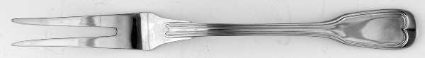 Klassich Faden (Stainless) Small 2-Tine Cold Meat Serving Fork