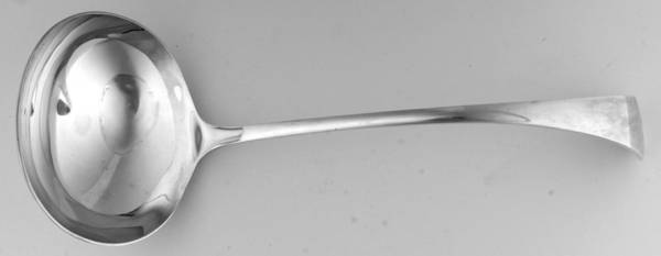 BSL1 (Silverplate) Solid Soup Ladle