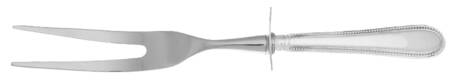 Bead (Silverplate) Carving Fork Small with Stainless Prongs HC