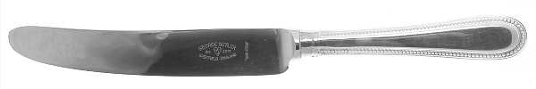 Bead (Silverplate) New French Hollow Knife
