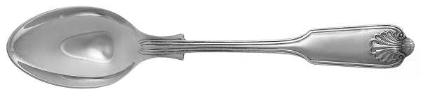Fiddle Thread and Shell (Silverplate, 1980) Teaspoon