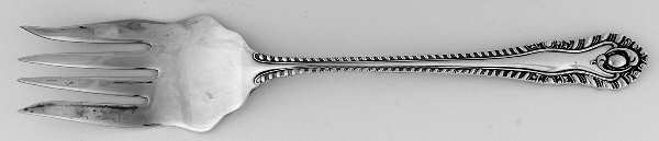 Gadroon (Silverplate) Solid Salad Serving Fork