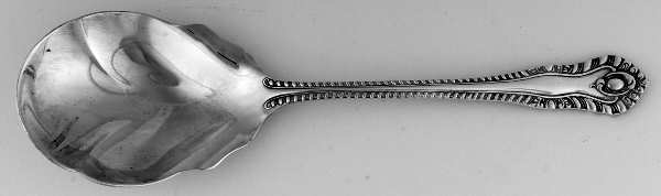 Gadroon (Silverplate) Solid Salad Serving Spoon