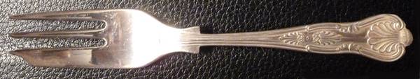 Kings (Silverplate, 1980) Pastry Fork