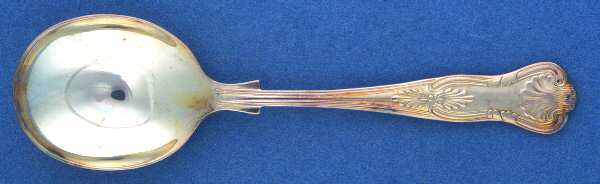 Kings (Silverplate, 1980) Round Bowl Soup Spoon (Gumbo)