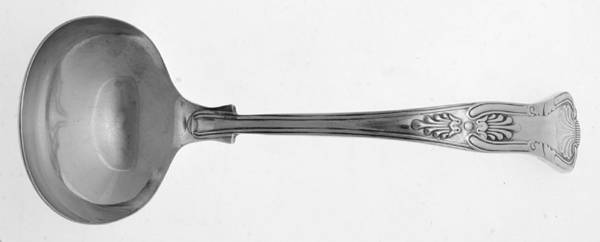 Kings (Silverplate, 1980) Solid Gravy Ladle
