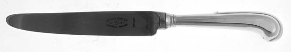 Rattail (Silverplate) Hollow Pistol Handle Butter Spreader