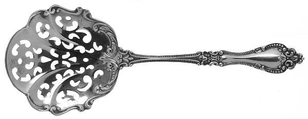 Helena (Sterling, 1900) Tomato Server, Solid Piece by R. Blackinton & Co