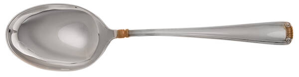 Marie Louise Gold (Sterling, Gold Accent) Tablespoon (Serving Spoon)