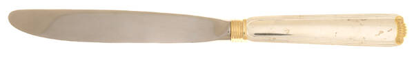 Marie Louise Gold (Sterling, Gold Accent) Modern Hollow Knife