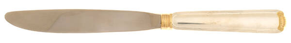 Marie Louise Gold (Sterling, Gold Accent) Modern Hollow Knife