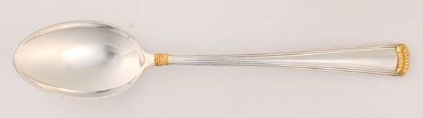 Marie Louise Gold (Sterling, Gold Accent) Teaspoon