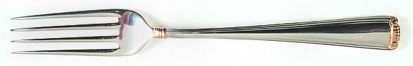 Marie Louise Gold (Sterling, Gold Accent) Fork