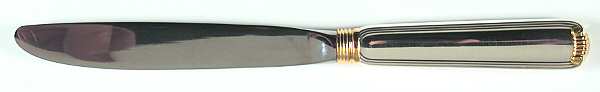 Marie Louise Gold (Sterling, Gold Accent) Modern Hollow Knife