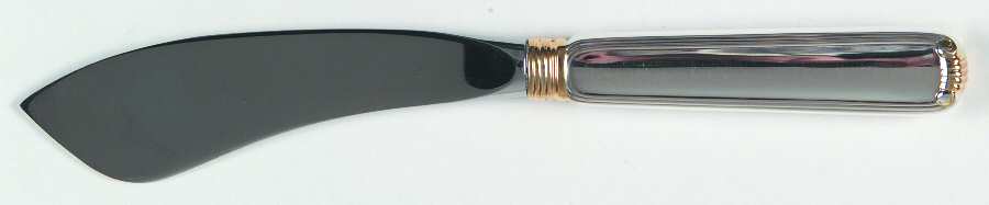 Marie Louise Gold (Sterling, Gold Accent) Hollow Handle Master Butter Knife