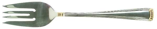 Marie Louise Gold (Sterling, Gold Accent) Large Individual Salad Fork