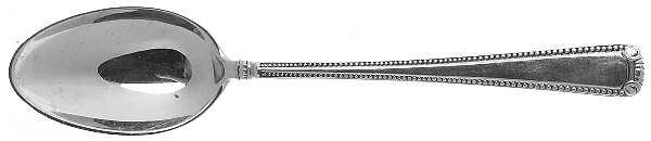 Scroll & Bead (Sterling, 1940, No Monograms) Teaspoon by R. Blackinton & Co