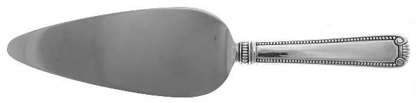 Scroll & Bead (Sterling, 1940, No Monograms) Pie Server with Stainless Blade