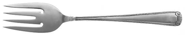Small Solid Cold Meat Serving Fork
