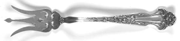 Daisy (Sterling) Large Lettuce Serving Fork