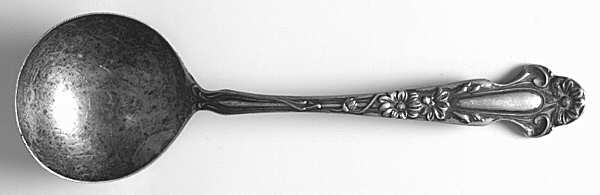 Daisy (Sterling) Round Bowl Soup Spoon (Cream Soup)