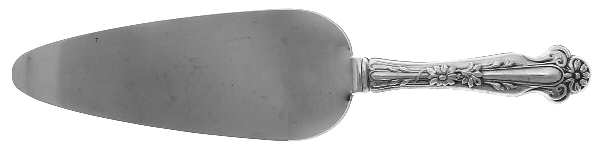 Daisy (Sterling) Pie and Cake Server with Stainless Blade by R. Blackinton & Co