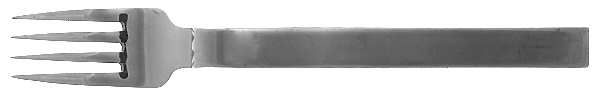 Bow (Stainless) Individual Salad Fork