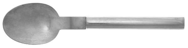 Oval Steel (Stainless, Glossy) Place/Oval Soup Spoon