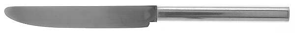 Oval Steel (Stainless, Glossy) New French Hollow Knife by Boda Nova