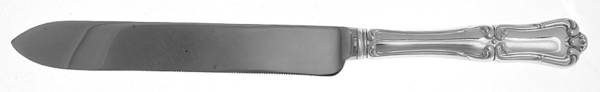 Francis I (Sterling, No Monograms) Cake Knife with Stainless Blade