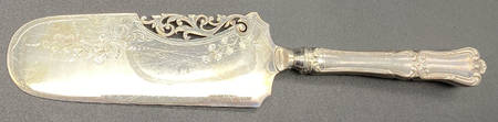 Francis I (Sterling, No Monograms) Cake Server Silverplate Blade