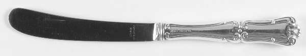 Francis I (Sterling, No Monograms) Butter Spreader Hollow Hdl-Paddle/Stainless Blade