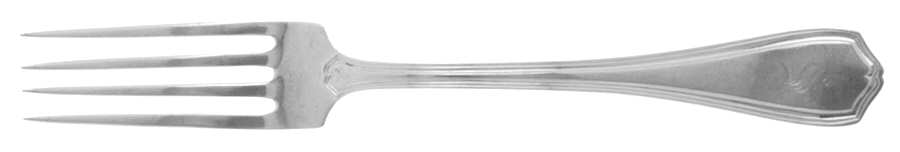 Georgian (Sterling, No Monograms) Fork