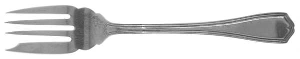 Georgian (Sterling, No Monograms) Individual Salad Fork