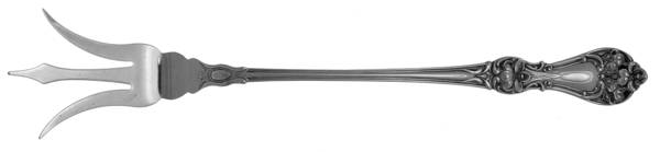 BMS11 (Sterling) Large Lettuce Serving Fork by Baker Manchester