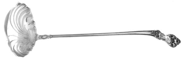 BMS11 (Sterling) Large Solid Soup Ladle