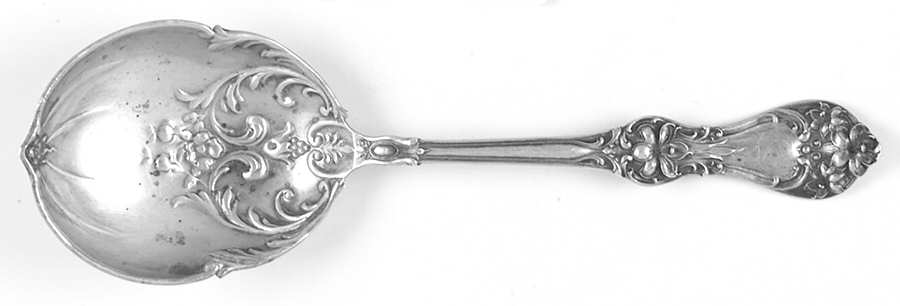 BMS11 (Sterling) Small Solid Berry/Casserole Spoon by Baker Manchester