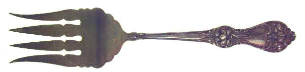 BMS11 (Sterling) Medium Solid Cold Meat Serving Fork