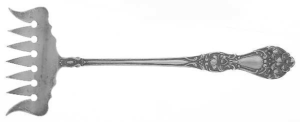 BMS11 (Sterling) Large Solid Tined Sardine Serving Fork