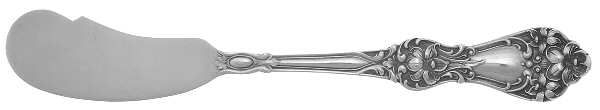 BMS11 (Sterling) Flat Handle Butter Spreader