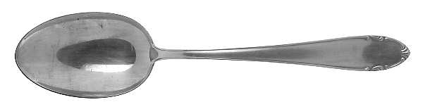 BMF1 (Silverplate) Solid Serving Spoon by BMF