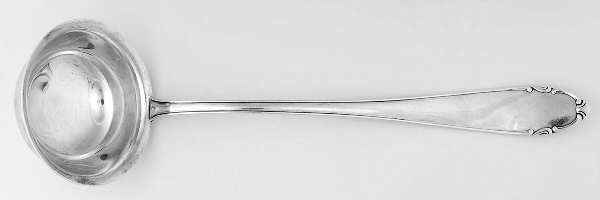 BMF1 (Silverplate) Solid Soup Ladle